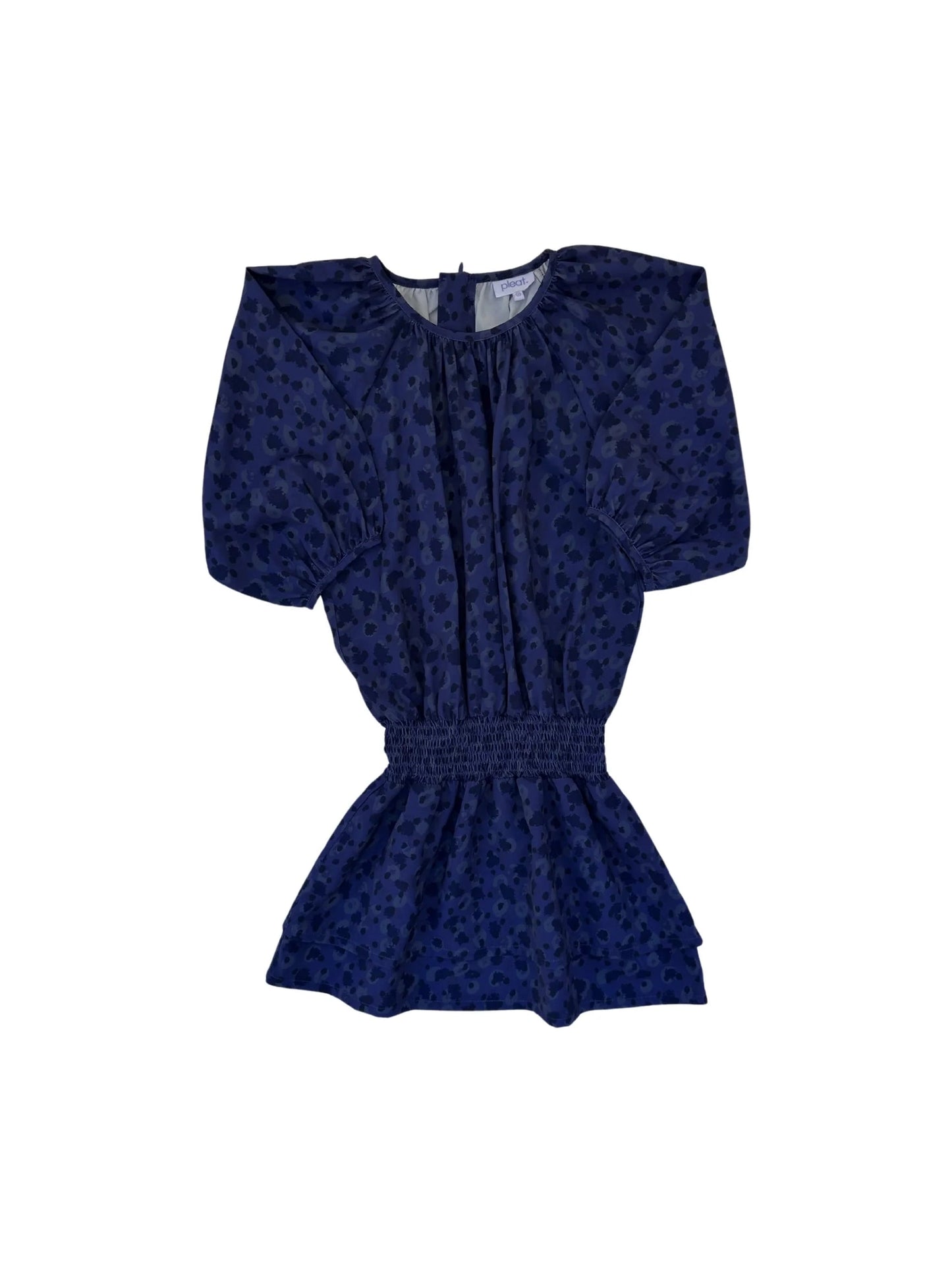 Rory Dress - Navy Spots