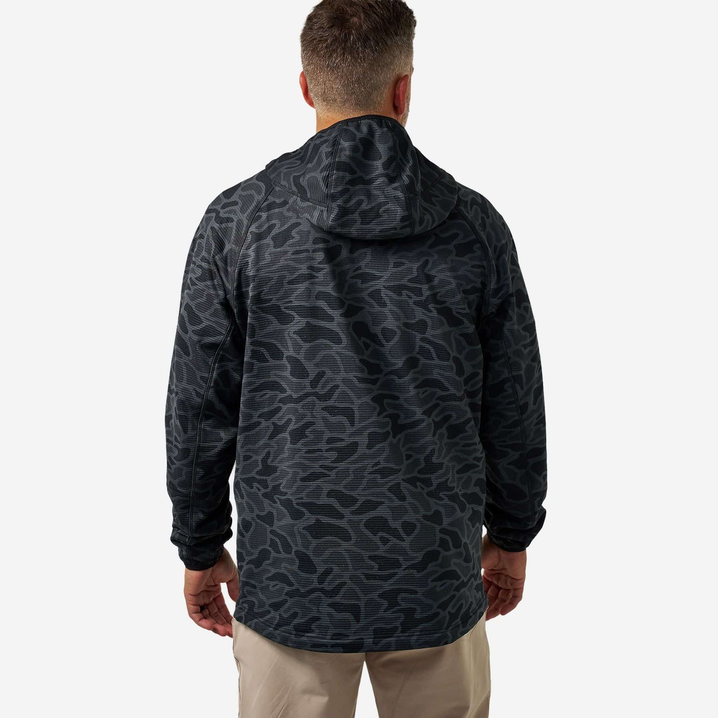 Blaze Tech Quarter Zip - Black Camo