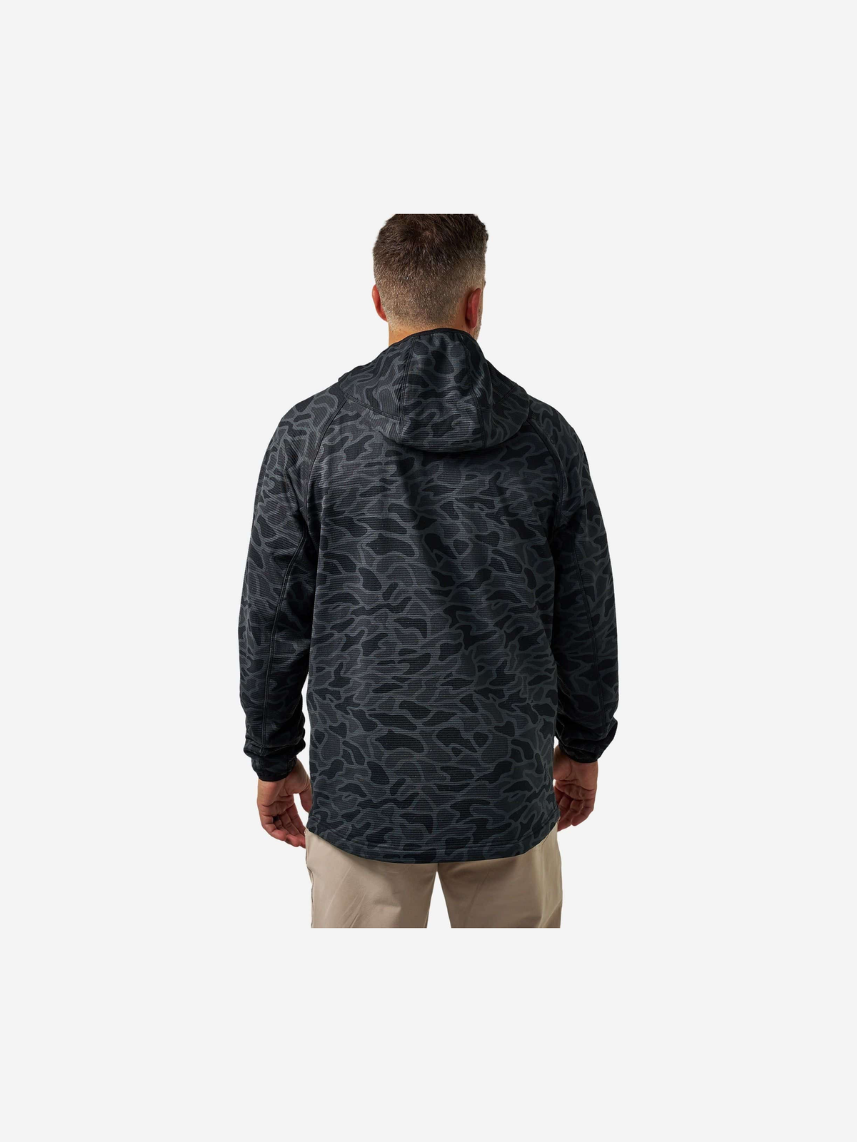 Blaze Tech Quarter Zip - Black Camo