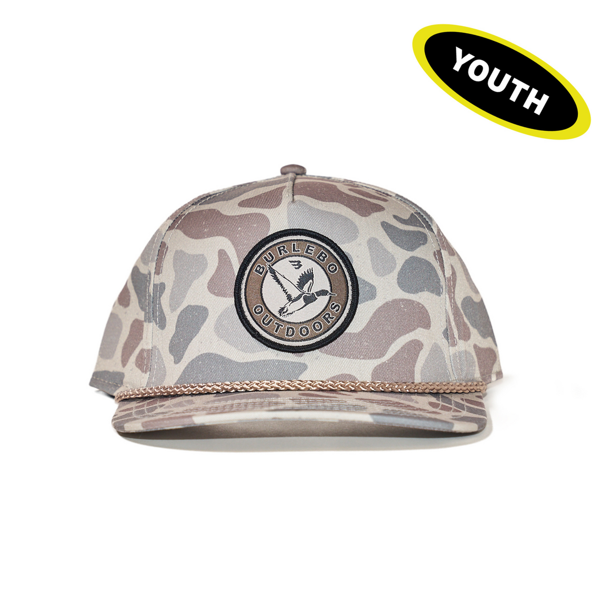 Circle Mallard Classic Deer Camo Cap - Youth