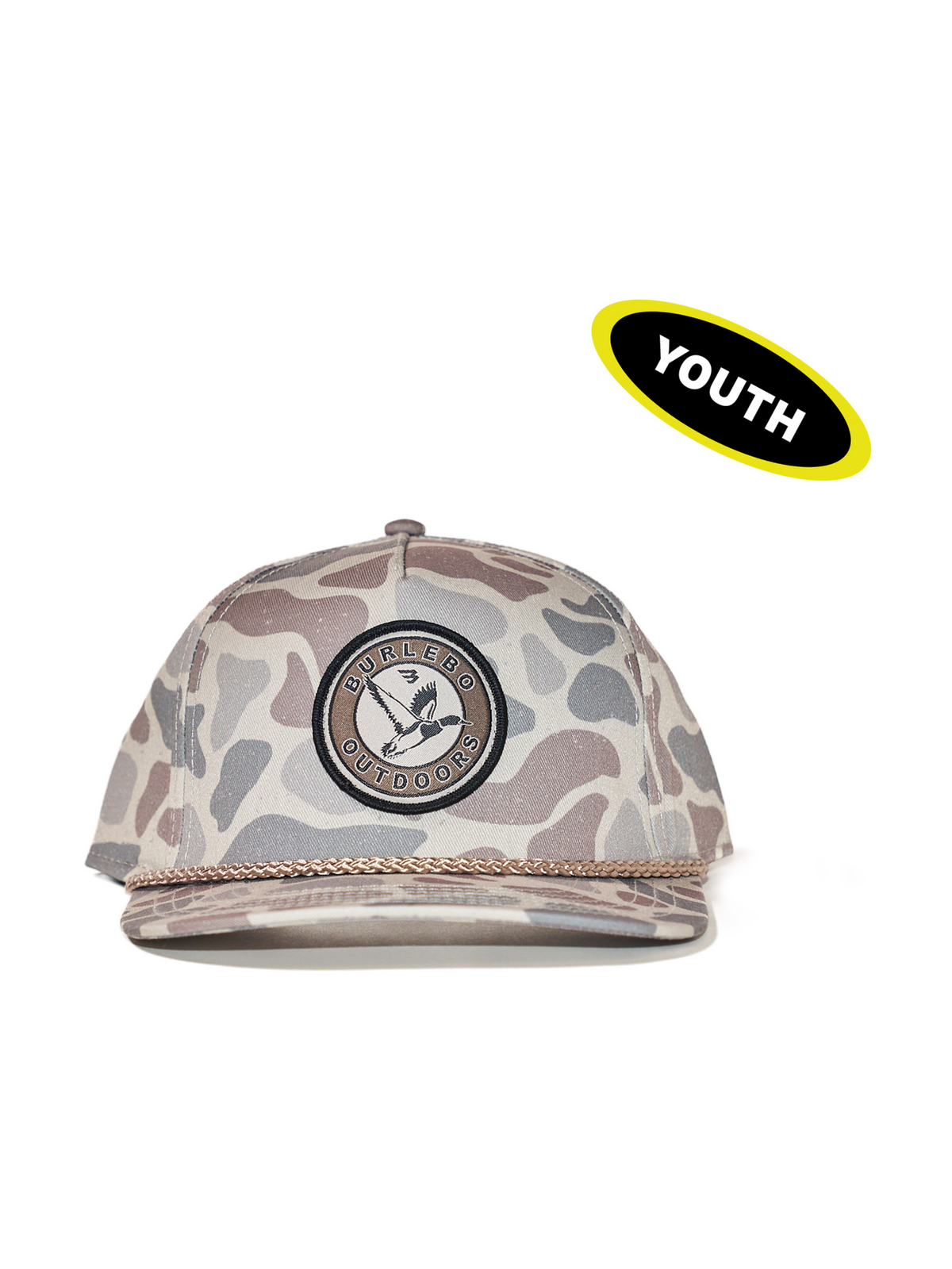 Circle Mallard Classic Deer Camo Cap - Youth