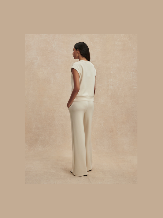 The Wide Leg Pant 30in - Pristine