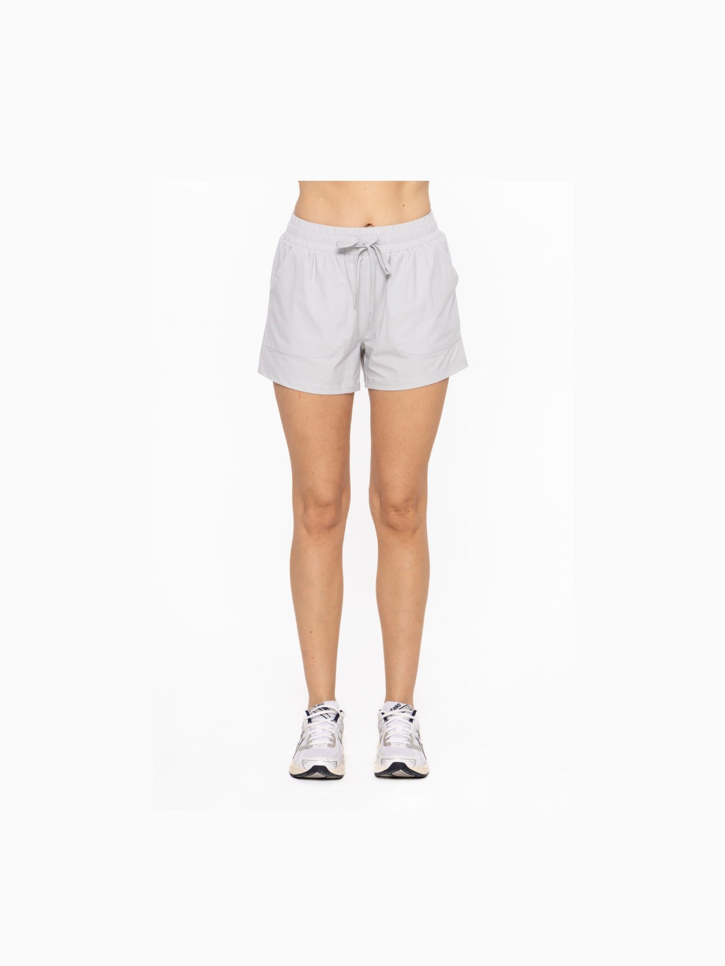 Athleisure Shorts with Drawstring