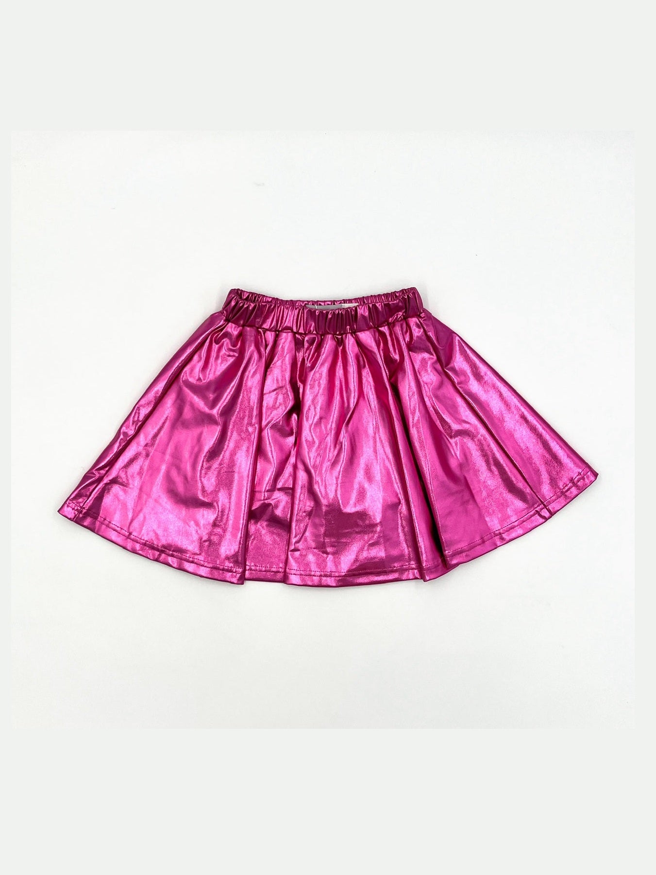 Hot Pink Metallic Skirt