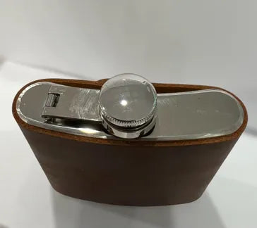 Leather Wrapped Flask