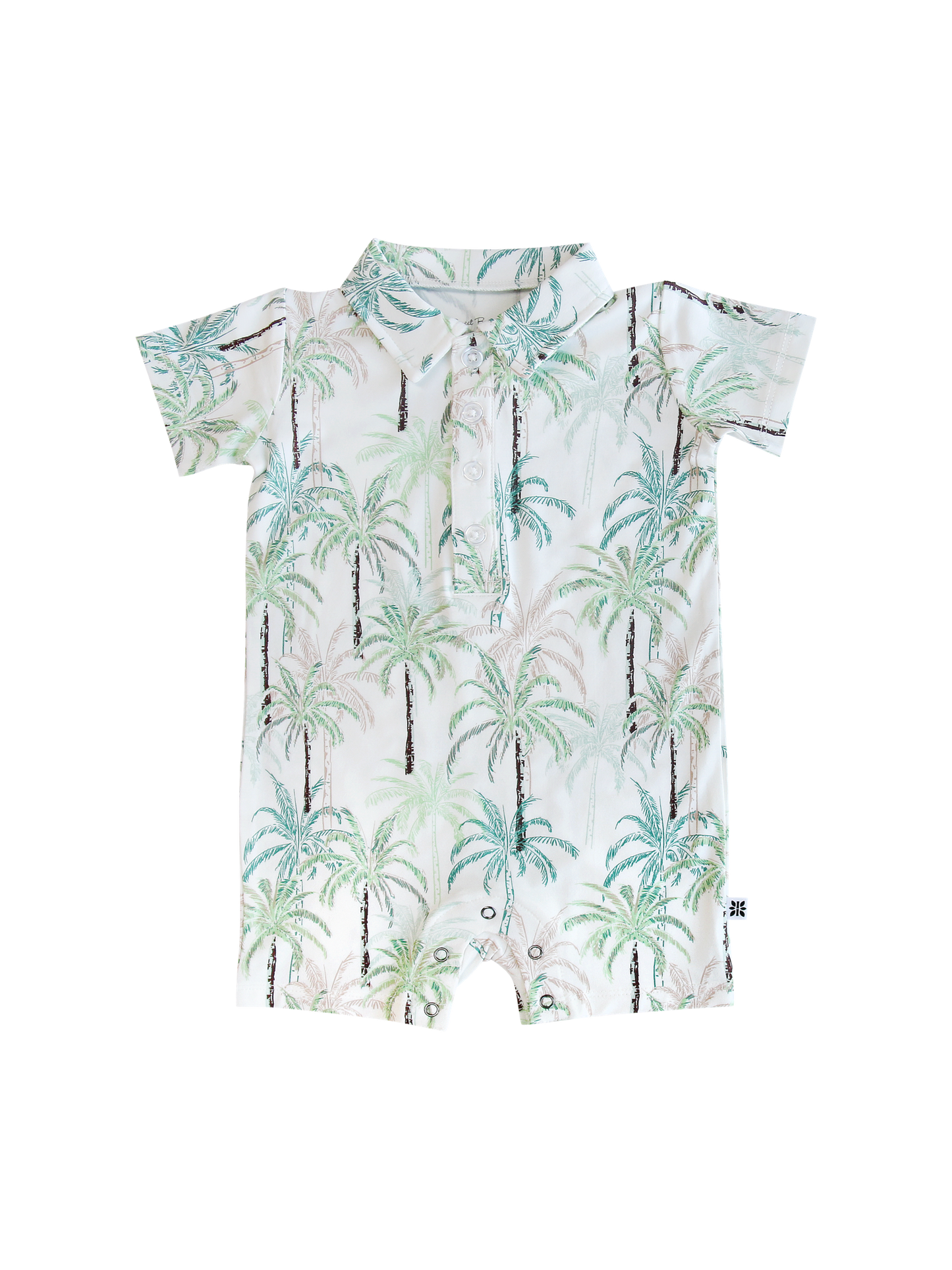Polo Romper - Miami Vice