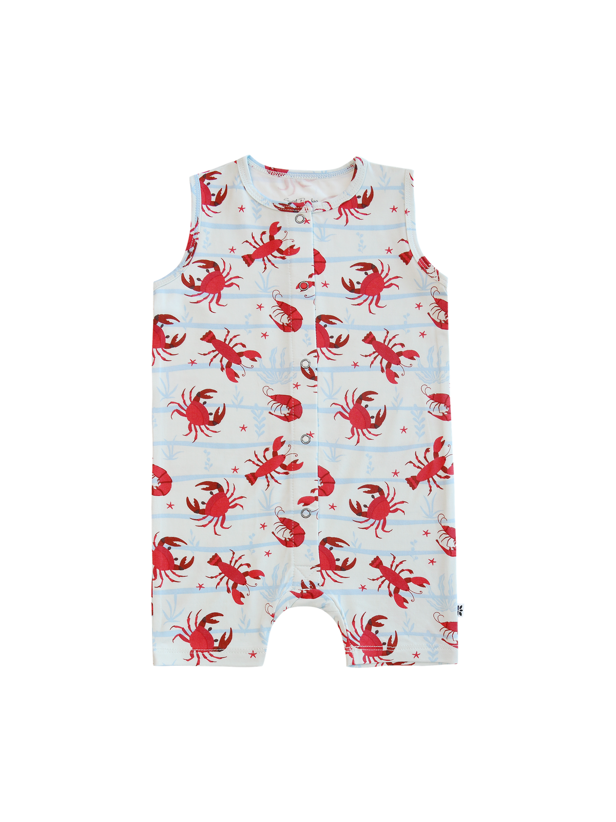 Tank Romper - Feeling Crabby