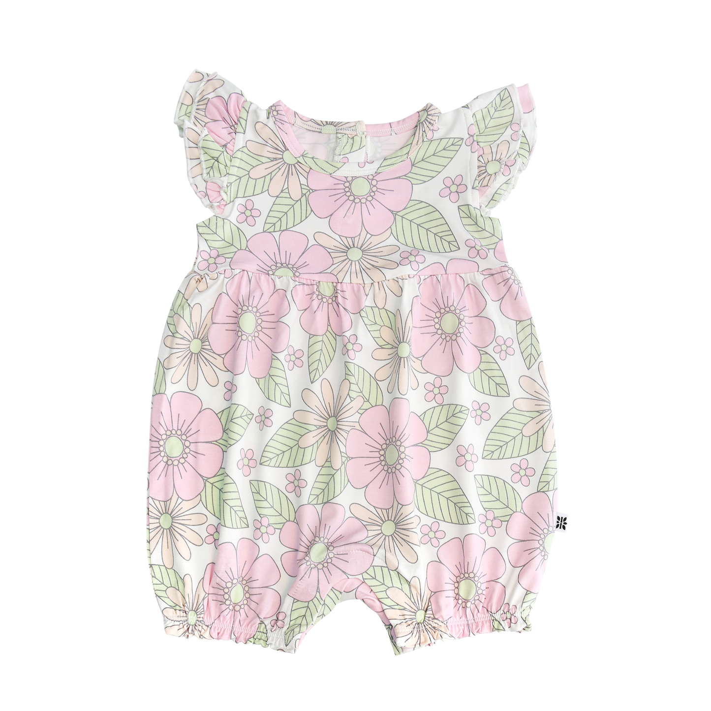 Ruffle Romper - Groovy Love