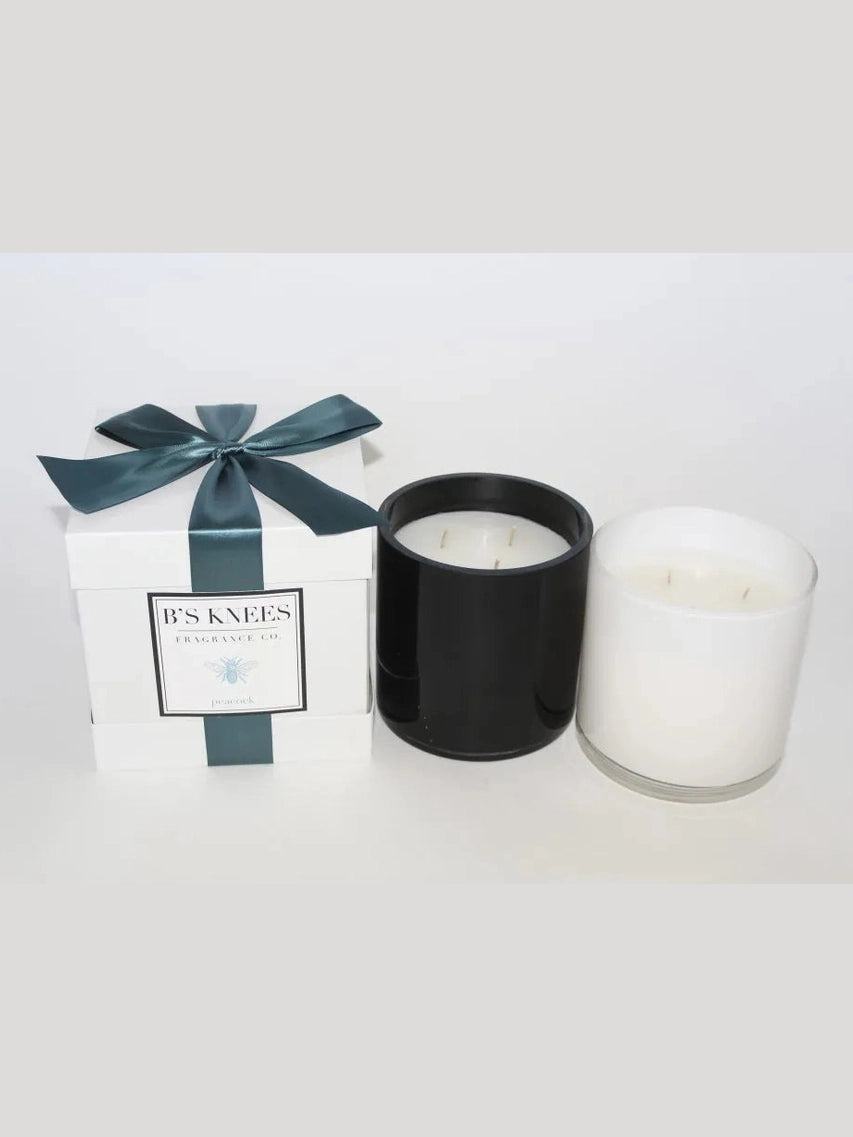 Peacock Candle - 3 wick