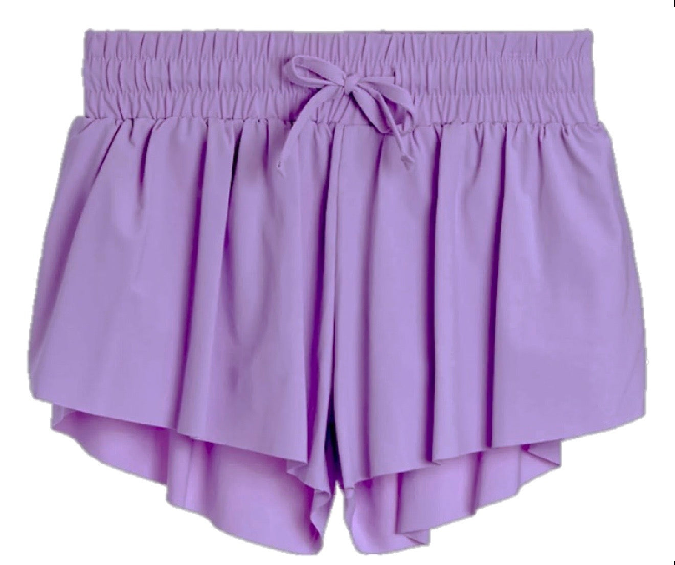 Fly Away Shorts - Violet