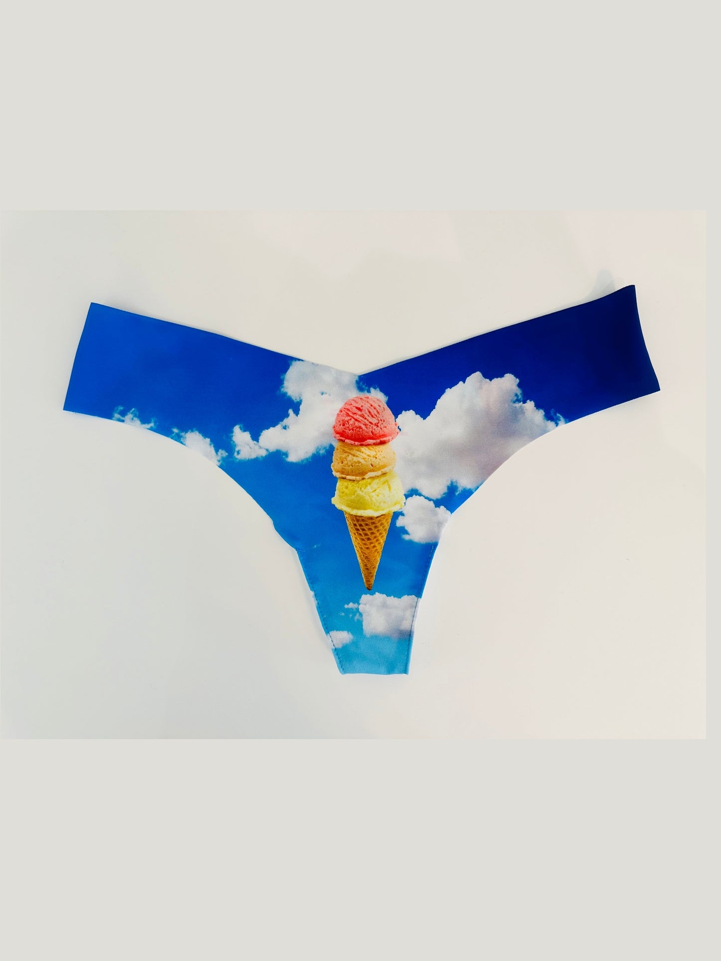 Photo-Op Ice Cream Clouds Thong
