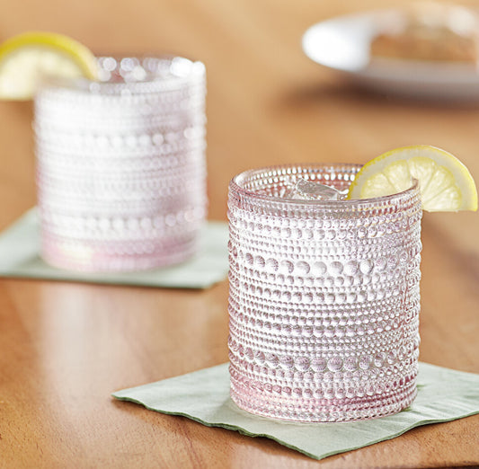 Knobby Highball Glasses 13.5 oz