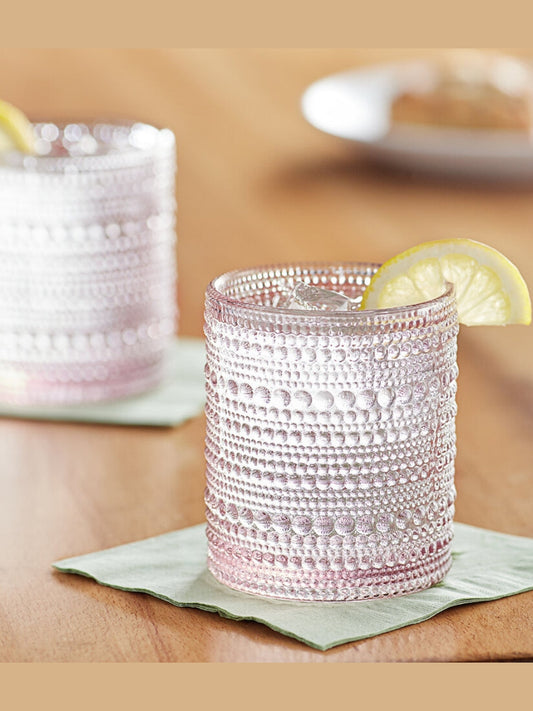 Knobby Highball Glasses 13.5 oz