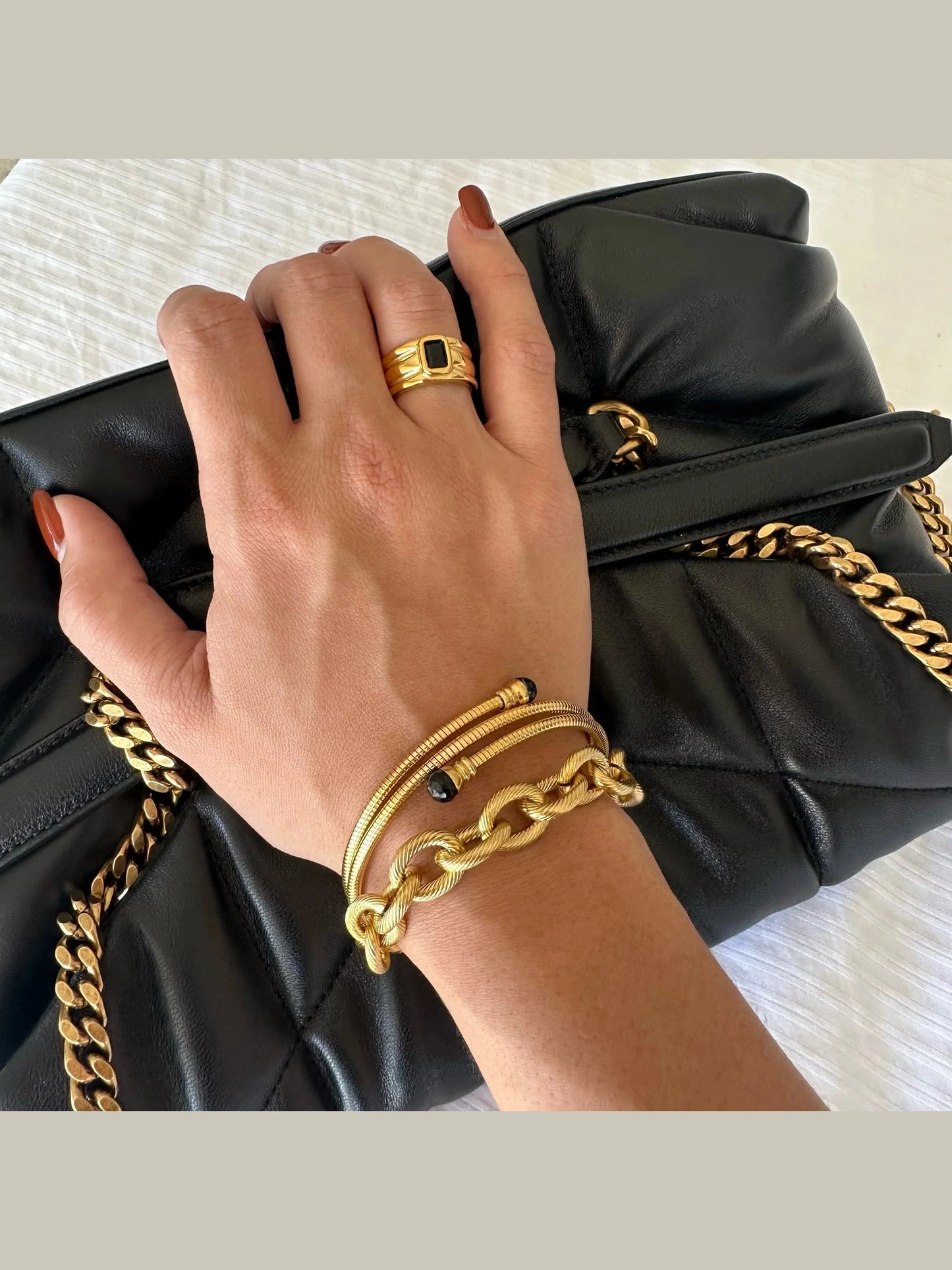 Jamelia Coil Wrap Bracelet