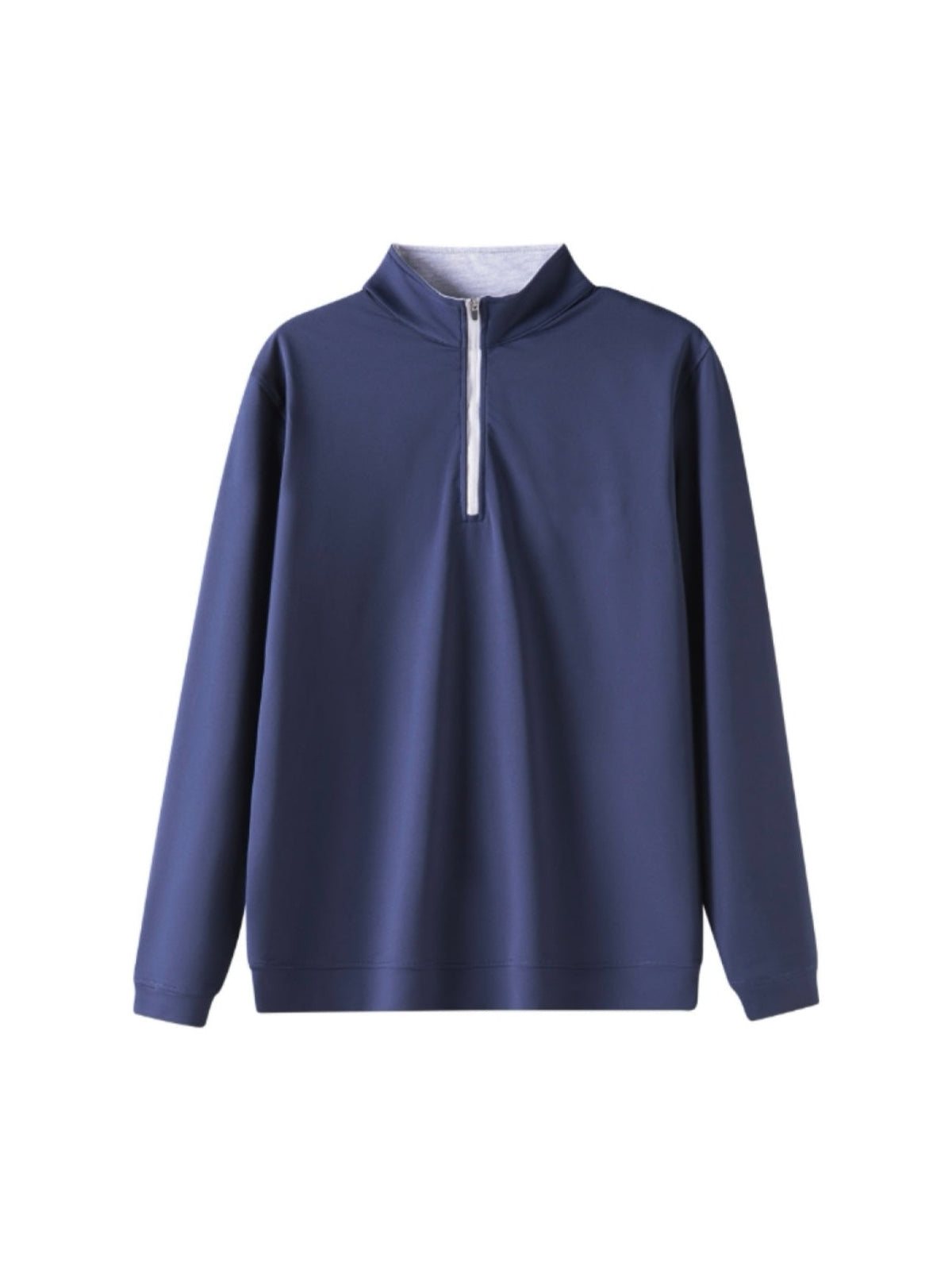 Youth Quarter Zip Pullover - Navy