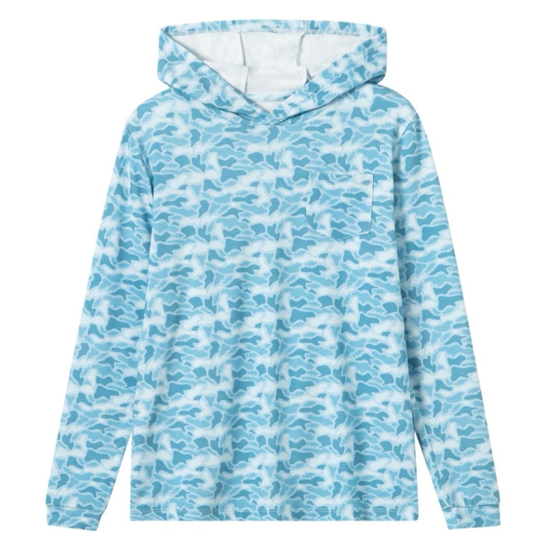 Lightweight Hoodie - Coastal Camo