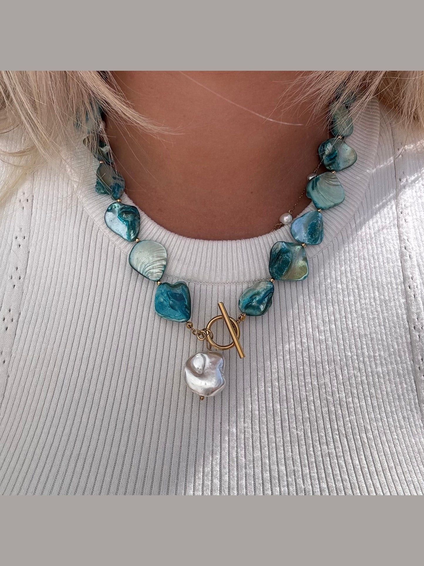 Golden Lagoon Necklace
