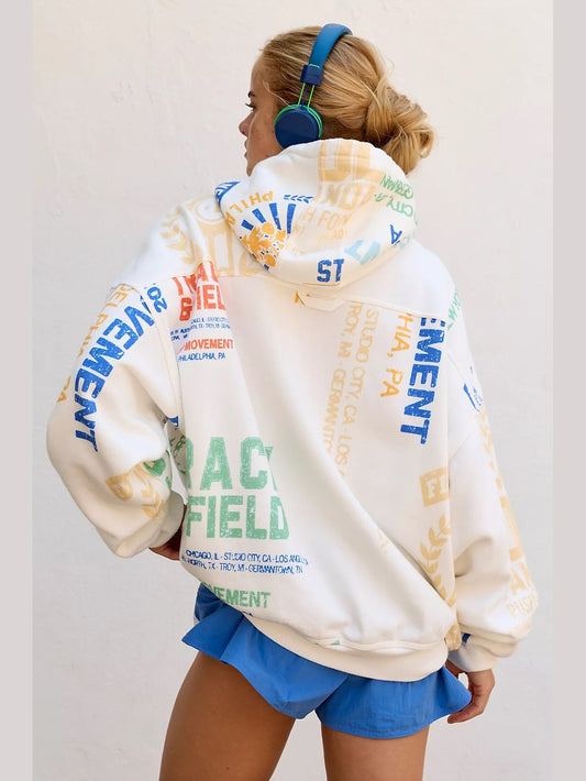 Final Call Hoodie - Varsity Graphic