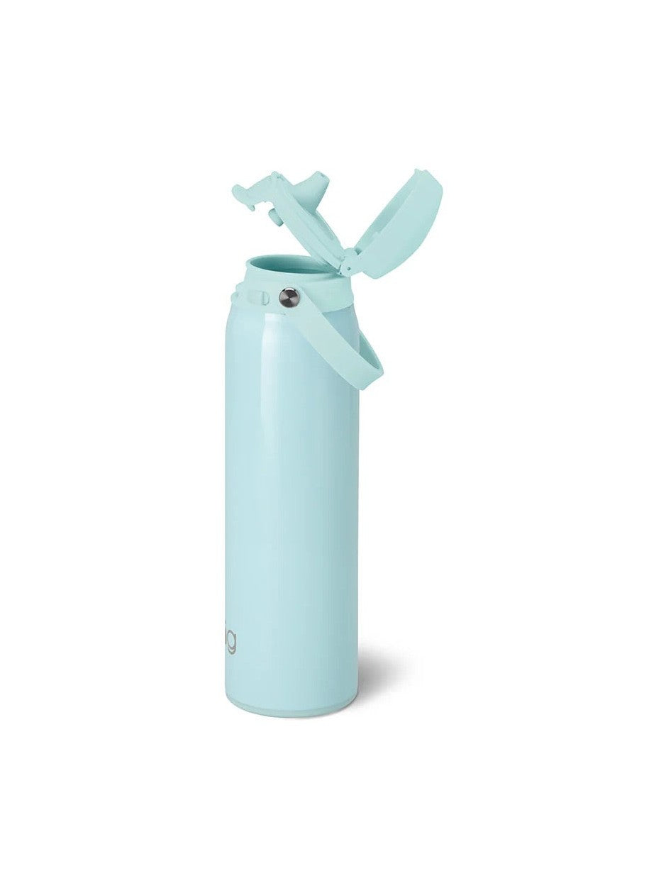 Shimmer Aquamarine Leakproof EZ Fill Bottle 22 oz