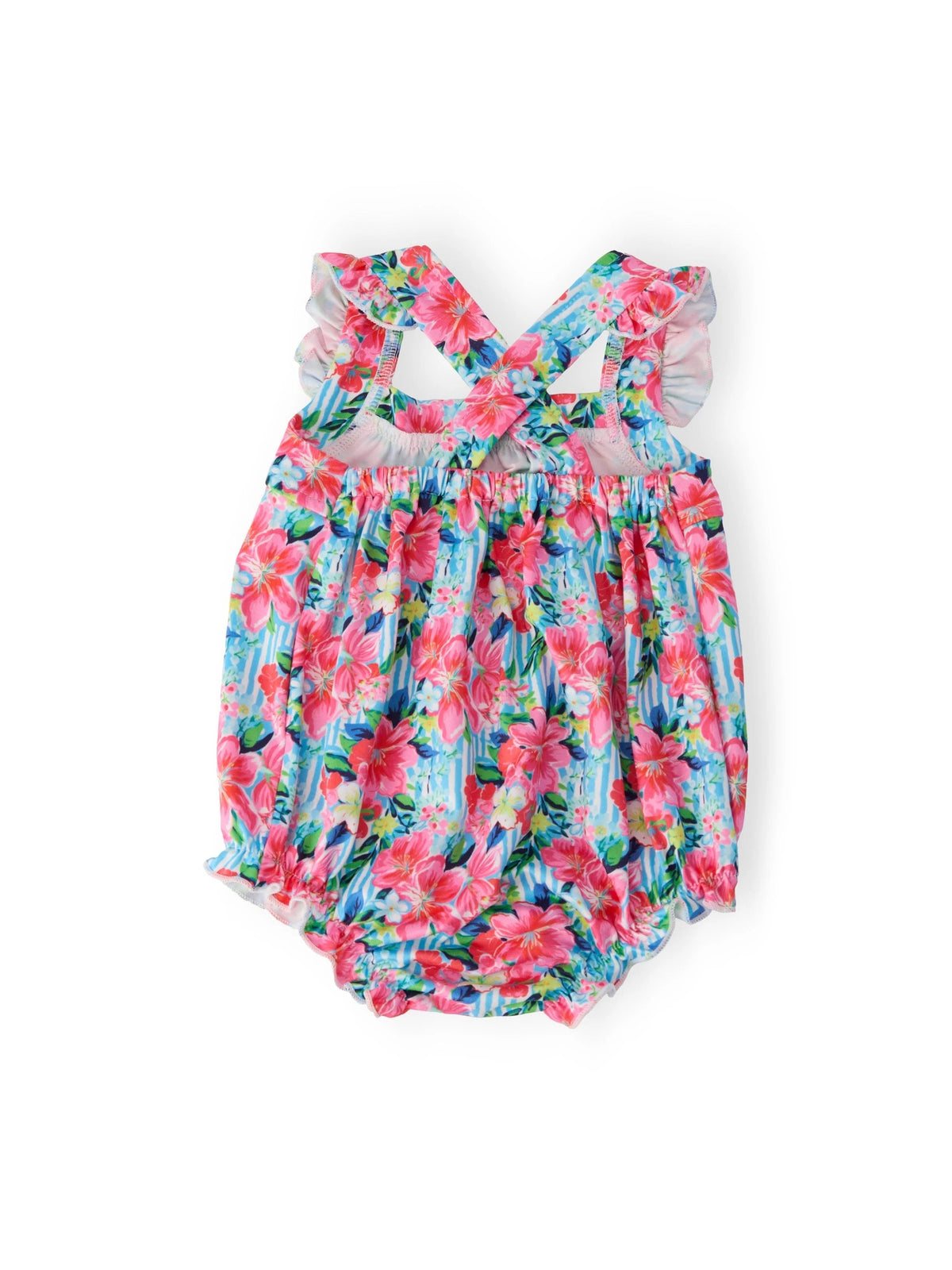 Petals in Paradise Ruffle Back Romper