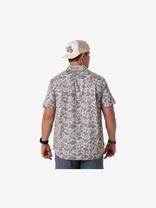 Performance Button Up - Classic Deer Camo