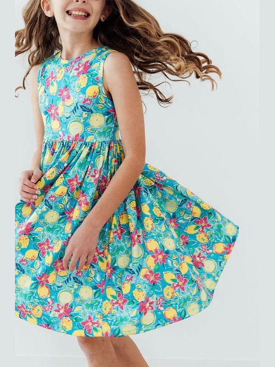 Summer Squeeze Tank Twirl Dress