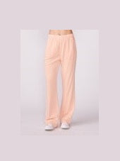 Snow Washed Wide Leg Pant - Peach Perfection
