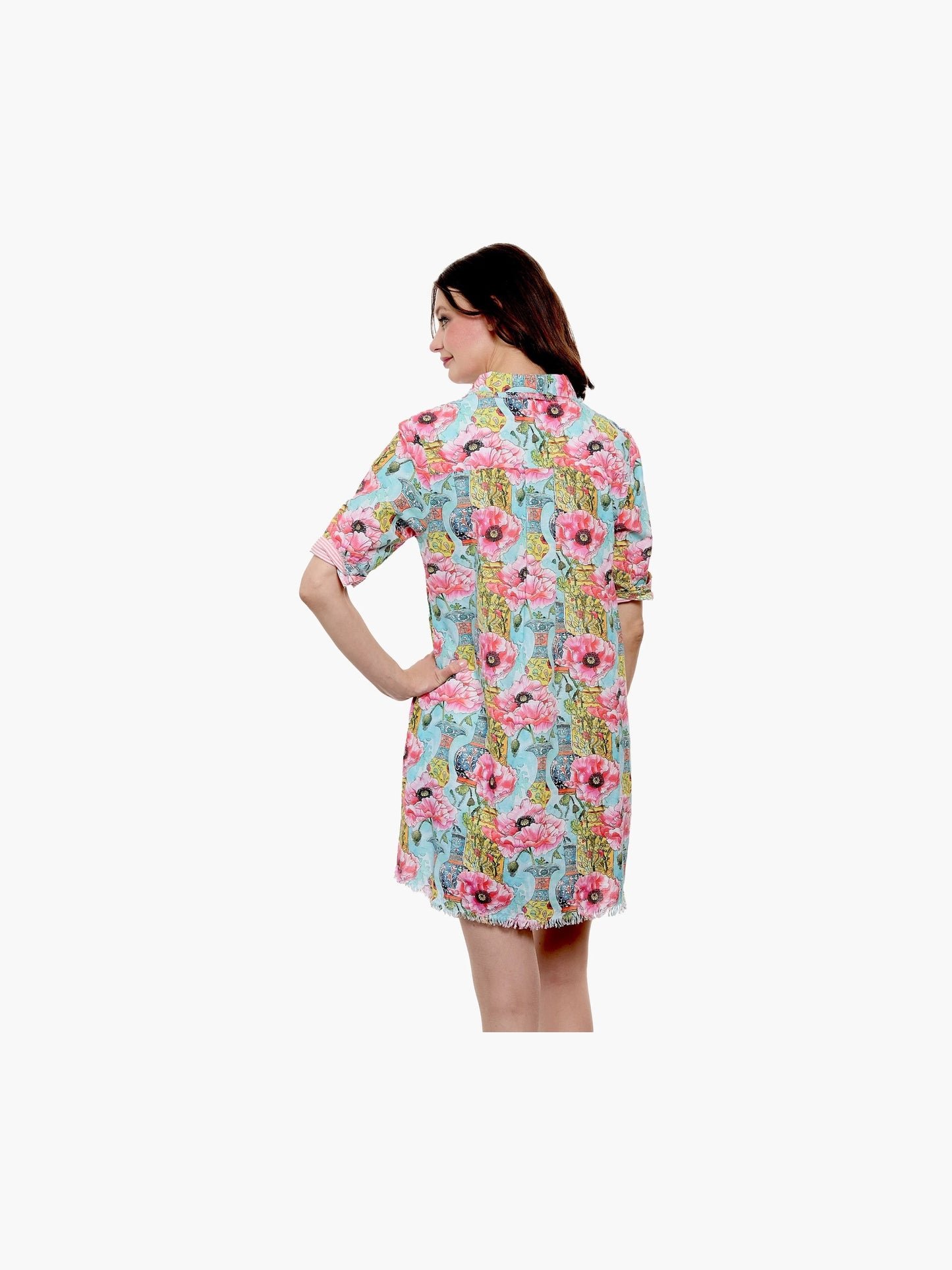 Poppy Chinoiserie Chatham Dress