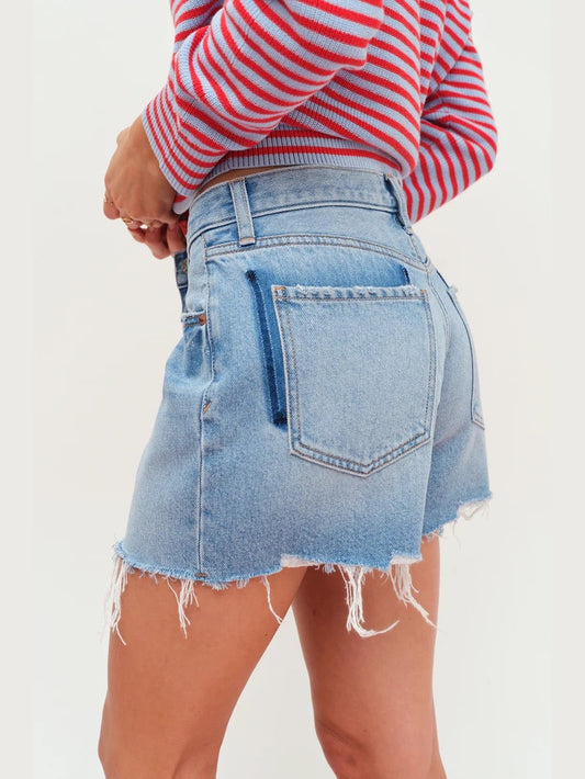 Crossroads Mid Rise Loose Short - Pulse Pulse