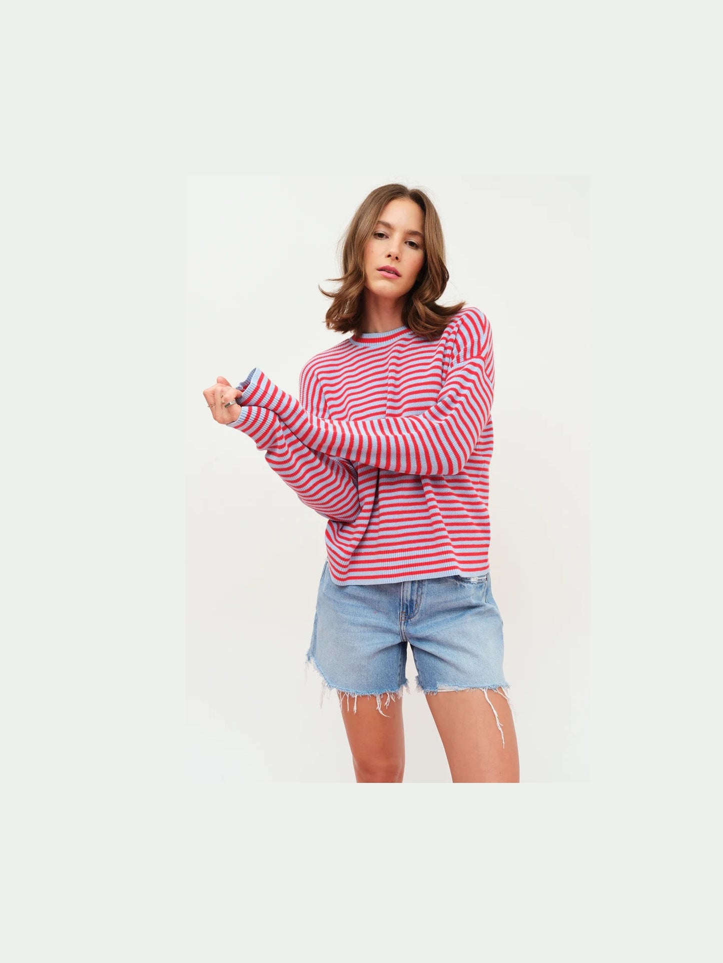 Crossroads Mid Rise Loose Short - Pulse Pulse