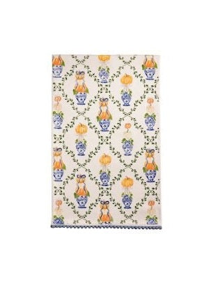 Pattern Topiary Towel