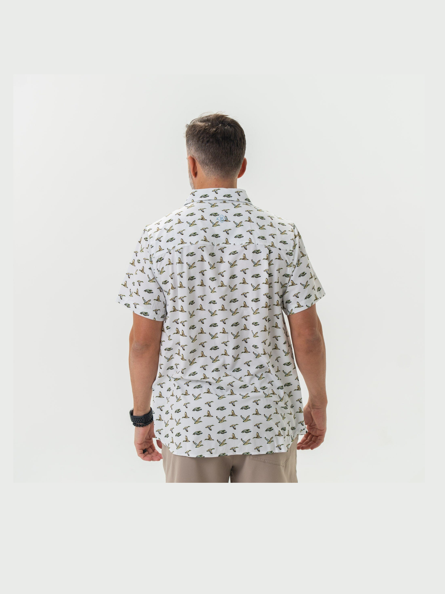 Performance Button Up - Flying Mallards
