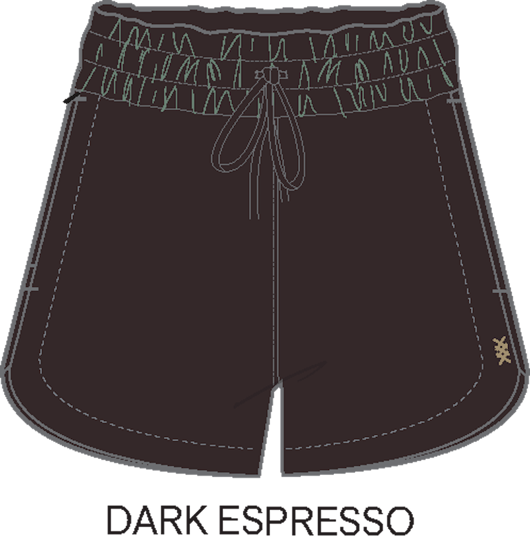 Dreamglow Short 3"- Dark Espresso