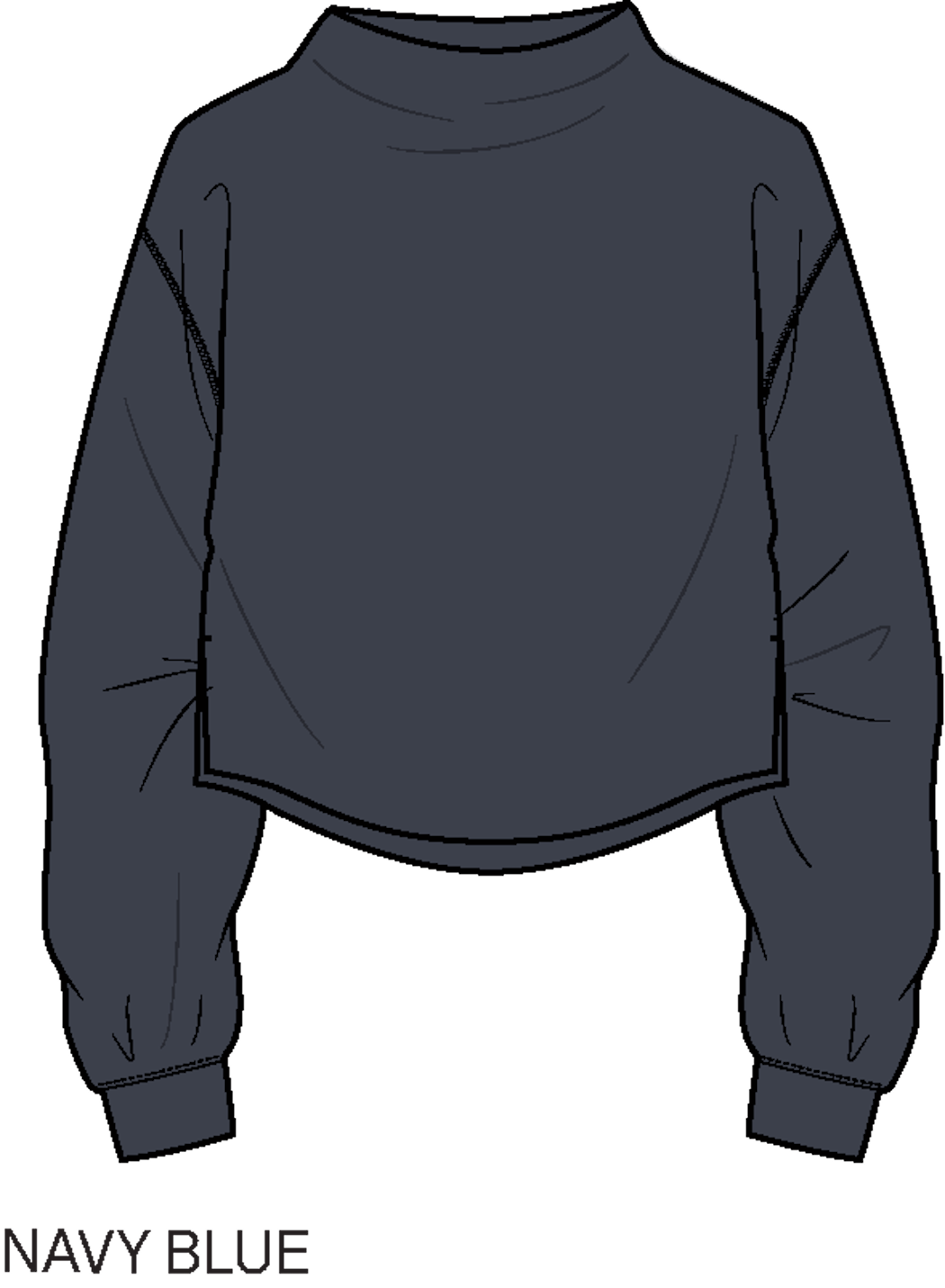 Dreamglow Easy Pullover - Navy Blue