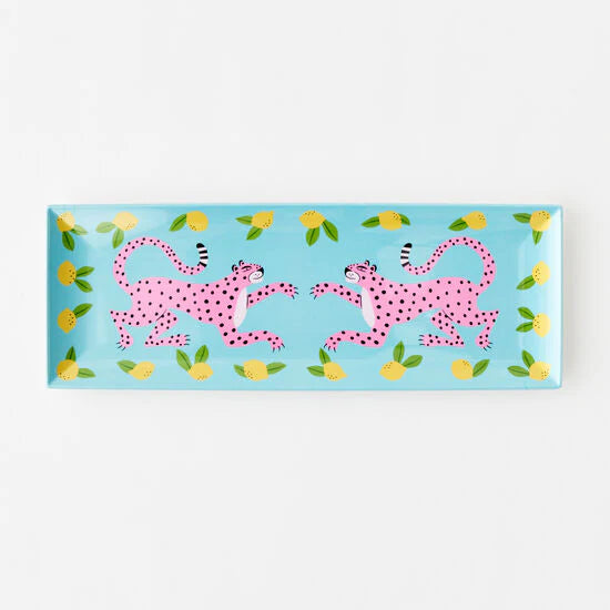 Leopard Melamine Sandwich Tray