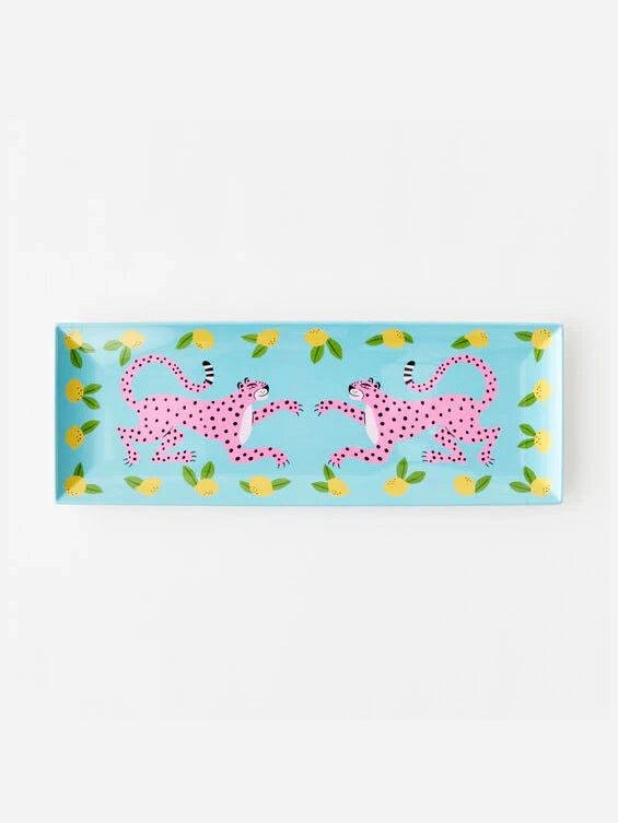 Leopard Melamine Sandwich Tray