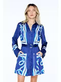 Jaxie Printed Shirt Dress