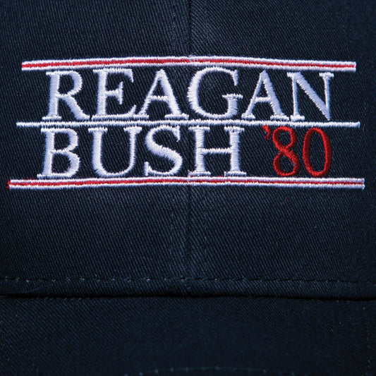 Reagan/Bush '80 Trucker Hat - Classic Navy