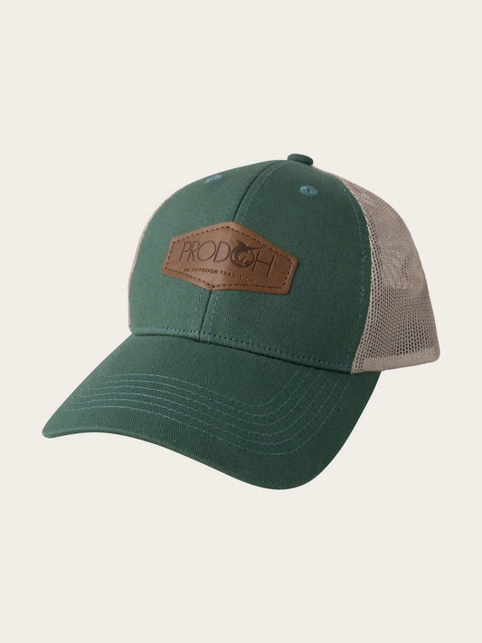Kids Trucker Cap - Camping Green