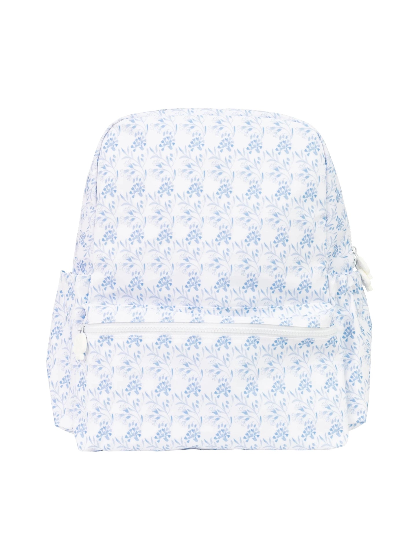 Large Navy Floral Backpack