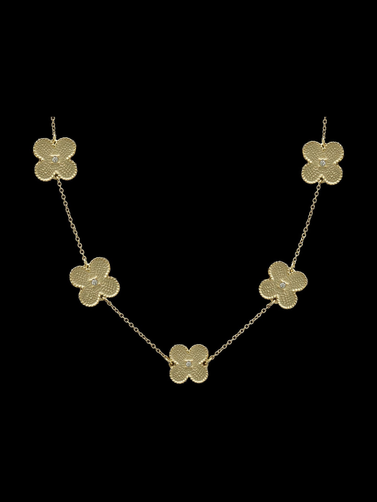 5 Flower Necklace