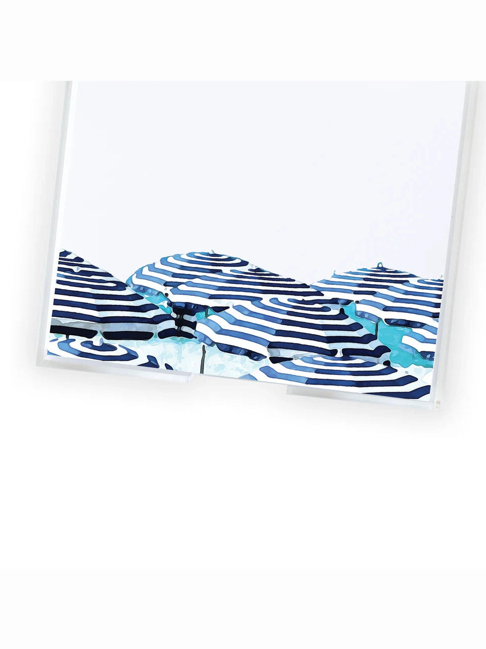 Luxe Blue Umbrella Notepad