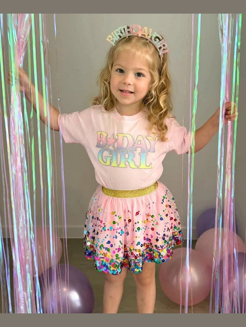 B-Day Girl Patch T-Shirt