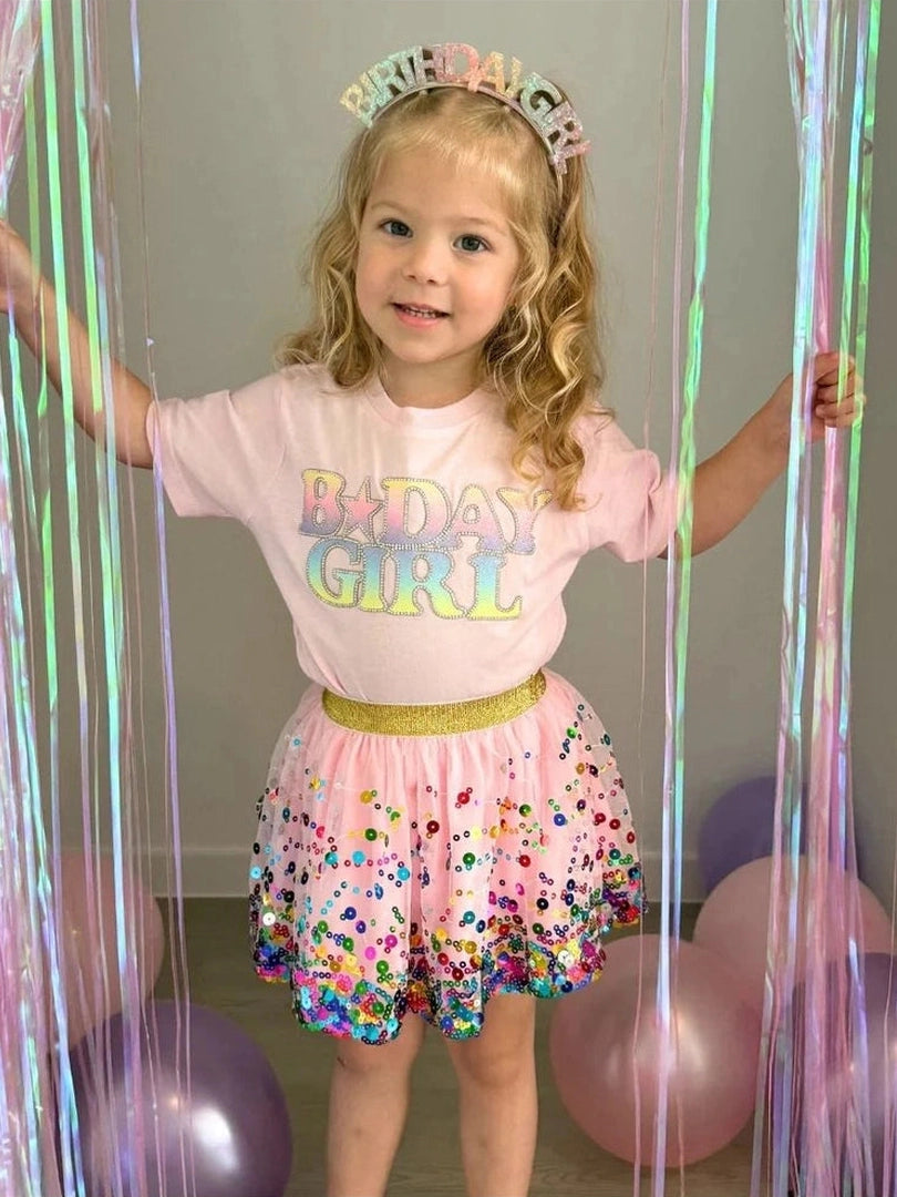 B-Day Girl Patch T-Shirt