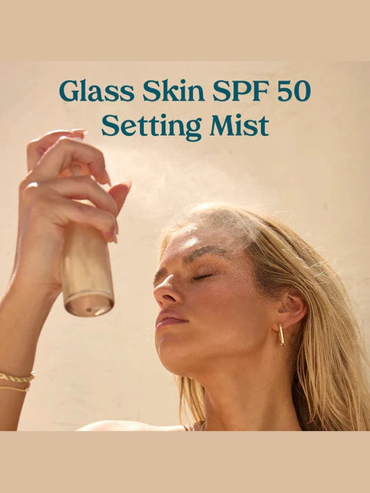 Sunglaze Sheer Setting Mist Sunscreen SPF 50