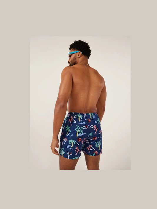 The Neon Lights Swim Trunks