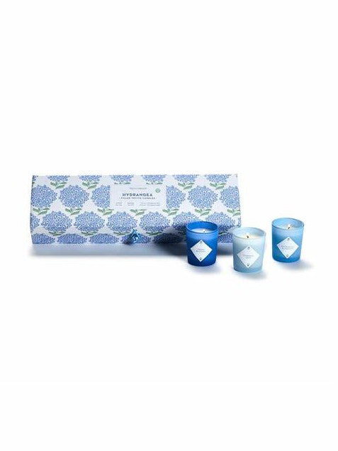 Set of 5 Scented Hydrangea Candles