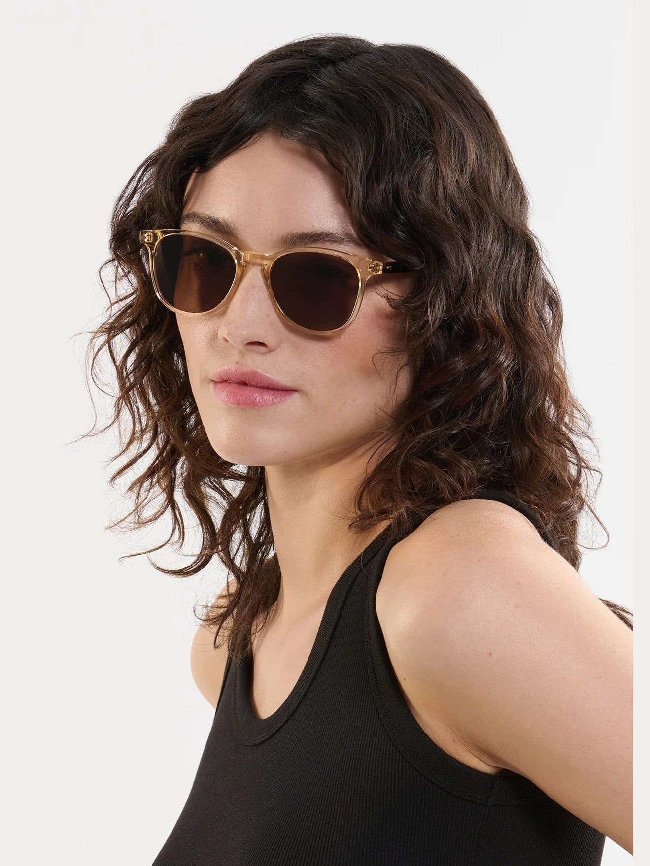Olivier - Champagne + Rue Tortoise Polarized Sunglasses