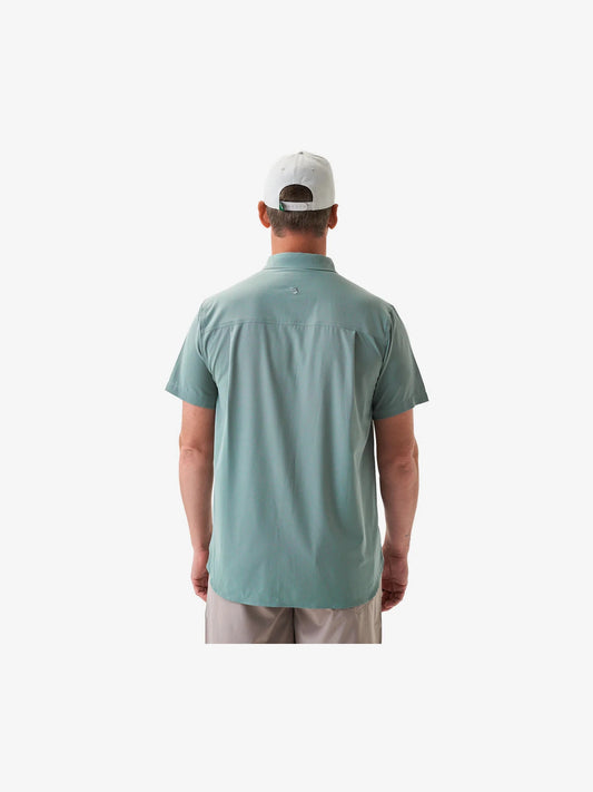 Performance Button Up - Sage