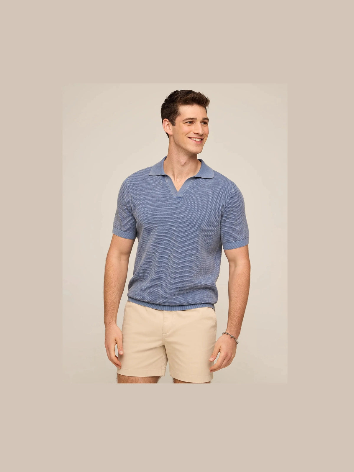 The Slate Sky (Knit Polo)